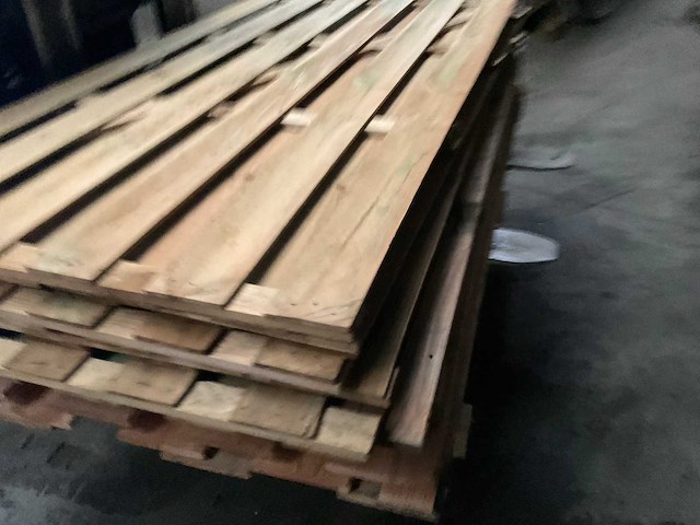 Houten toog geïmpregneerd - 180x90 cm (4x) - afbeelding 2 van  6