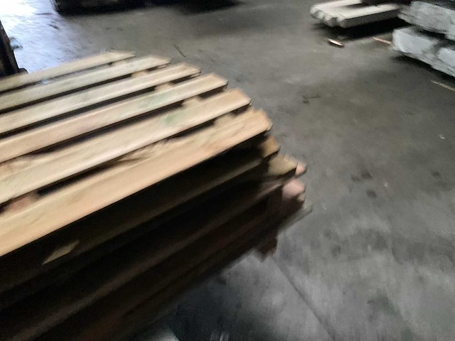 Houten toog geïmpregneerd - 180x90 cm (4x) - afbeelding 4 van  6