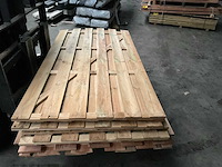 Houten toog geïmpregneerd - 180x90 cm (4x) - afbeelding 1 van  6