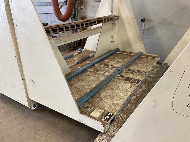 Houten transportkar (4x) - afbeelding 3 van  4