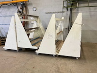 Houten transportkar (4x) - afbeelding 4 van  4