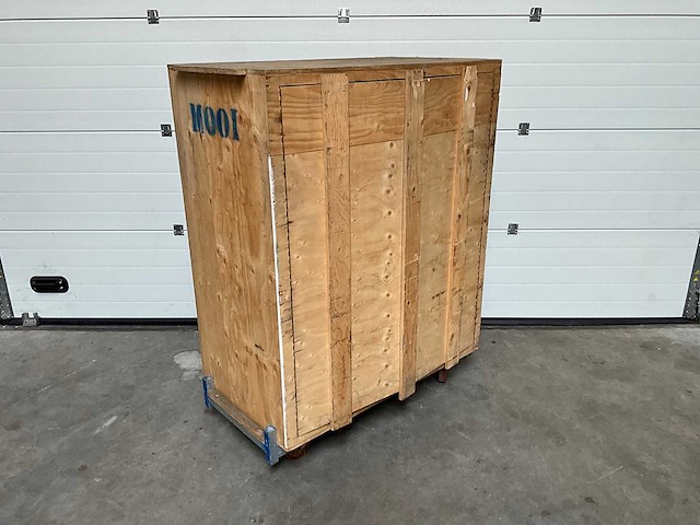Houten transportkar - afbeelding 1 van  4