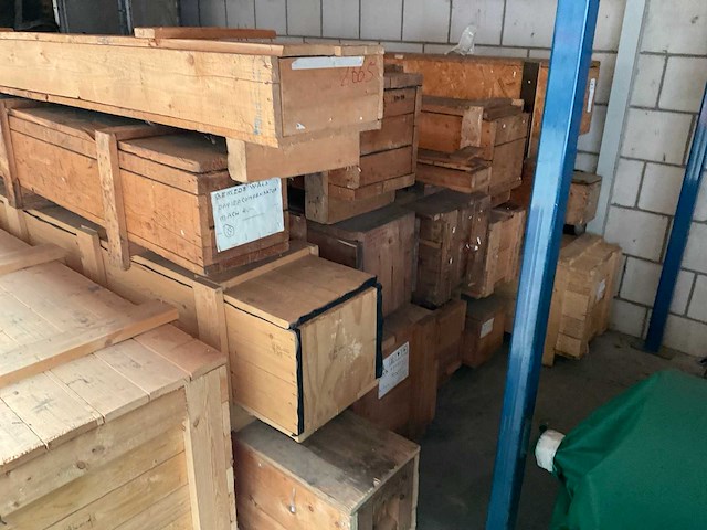 Houten transportkist (18x) - afbeelding 4 van  4