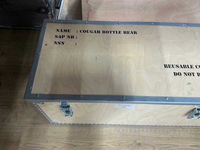 Houten transportkist - afbeelding 4 van  5