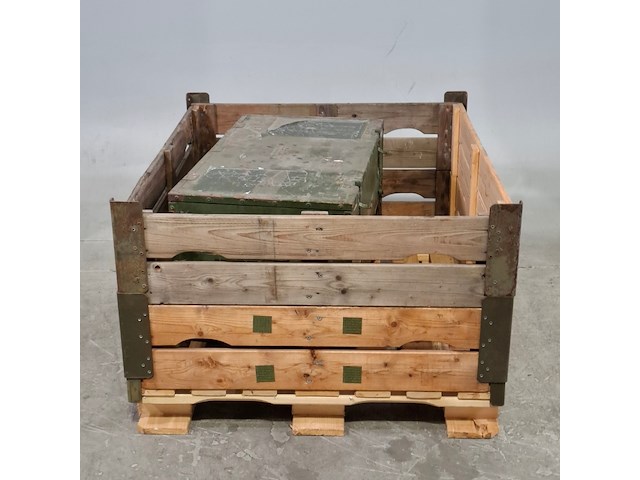 Houten transportkist - afbeelding 1 van  5