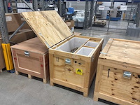 Houten transportkisten (2x) - afbeelding 3 van  3