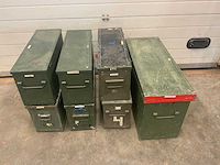 Houten transportkisten (7x) - afbeelding 1 van  6