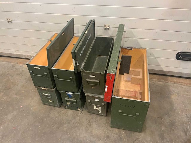 Houten transportkisten (7x) - afbeelding 5 van  6