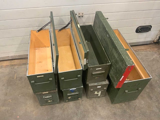 Houten transportkisten (7x) - afbeelding 6 van  6