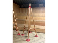 Houten tripod (2x) - afbeelding 3 van  3