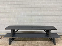 Houten tuinbank (2x) - afbeelding 2 van  3