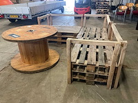 Houten tuinbank - afbeelding 2 van  3