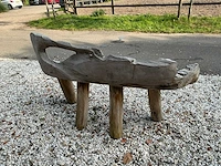 Houten tuinbank - afbeelding 3 van  3