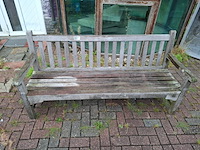 Houten tuinbank - afbeelding 2 van  2