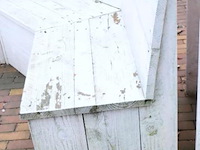 Houten tuinbank/rondzit - 225x170x96cm - afbeelding 3 van  6