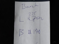 Houten tuinbank/rondzit - 225x170x96cm - afbeelding 6 van  6