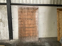Houten tuindeur - 120x207 cm - afbeelding 1 van  10
