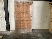 Houten tuindeur - 120x207 cm - afbeelding 3 van  10