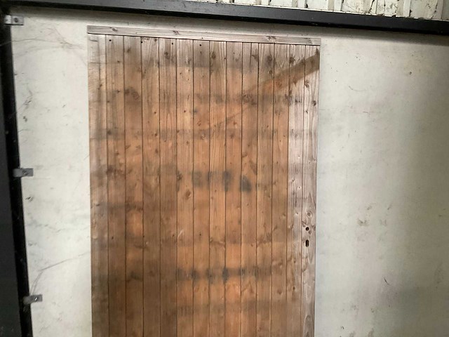 Houten tuindeur - 120x207 cm - afbeelding 5 van  10