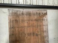 Houten tuindeur - 120x207 cm - afbeelding 6 van  10