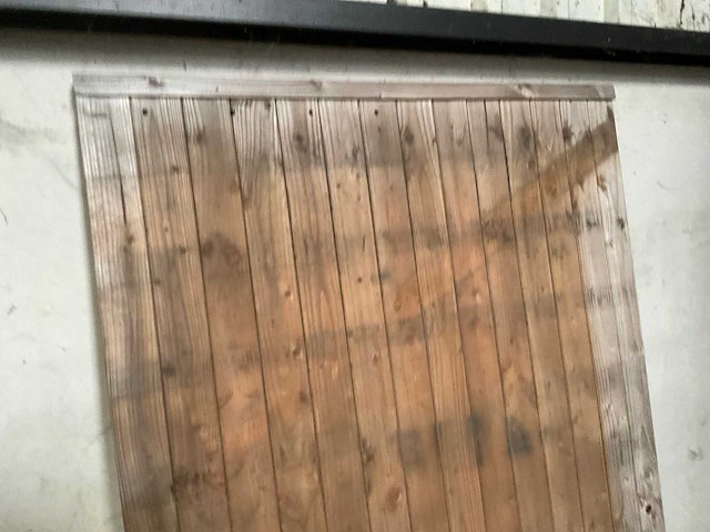 Houten tuindeur - 120x207 cm - afbeelding 7 van  10