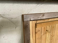 Houten tuindeur in kozijn - 112x207 cm - afbeelding 5 van  6
