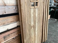 Houten tuindeur met kozijn - 200x76 cm - afbeelding 5 van  15