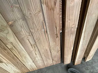Houten tuindeur met kozijn - 200x76 cm - afbeelding 7 van  15
