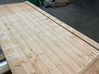 Houten tuindeur met kozijn - 209x119 cm - afbeelding 2 van  10