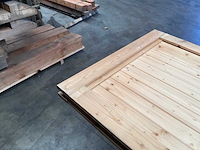 Houten tuindeur met kozijn - 209x119 cm - afbeelding 6 van  10