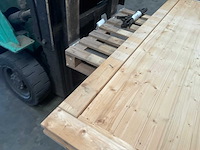 Houten tuindeur met kozijn - 209x119 cm - afbeelding 8 van  10