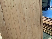 Houten tuindeur met kozijn - 209x119 cm - afbeelding 6 van  7