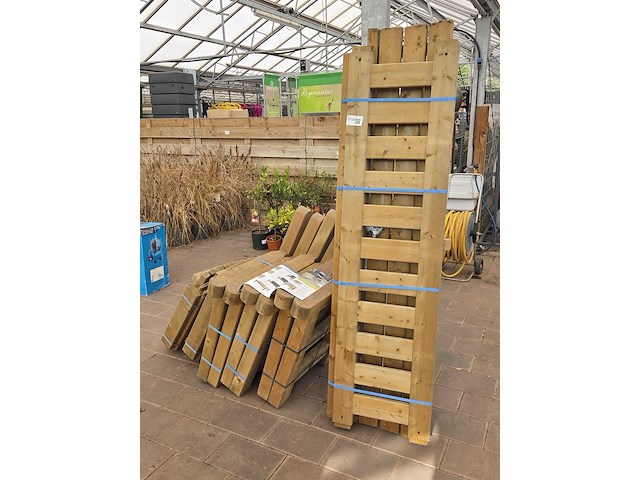 Houten tuinset talen - afbeelding 1 van  4