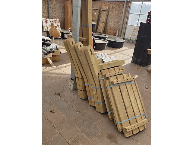 Houten tuinset talen - afbeelding 3 van  4