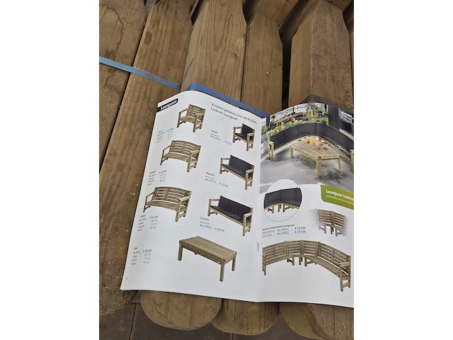 Houten tuinset talen - afbeelding 4 van  4