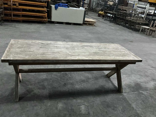 Houten tuintafel - afbeelding 5 van  6