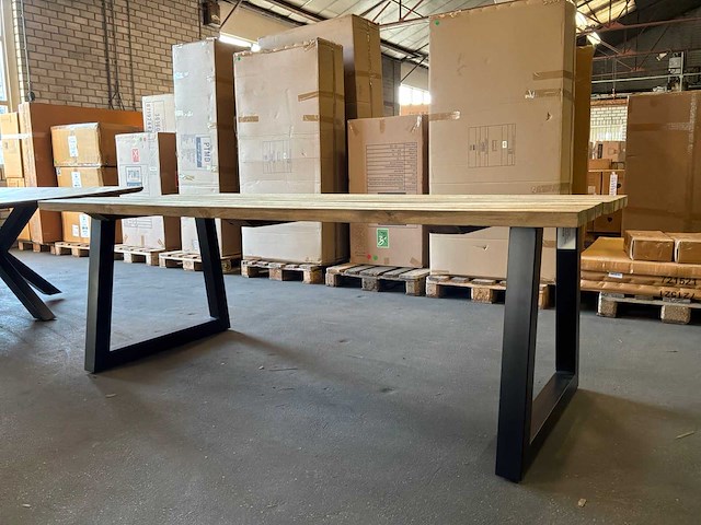 Houten tuintafel - afbeelding 1 van  12