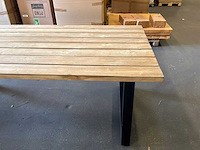 Houten tuintafel - afbeelding 9 van  12