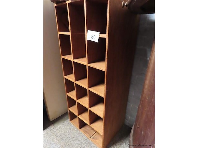 Houten vakkastje - afbeelding 2 van  3