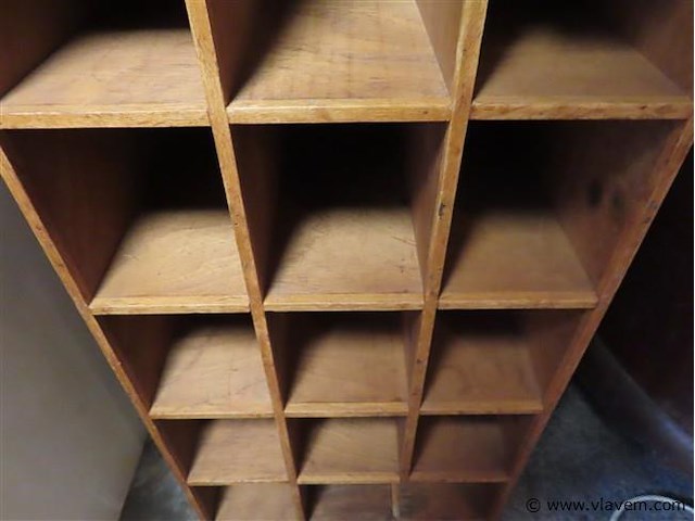 Houten vakkastje - afbeelding 3 van  3