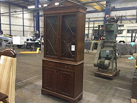 Houten vitrinekast - afbeelding 1 van  4