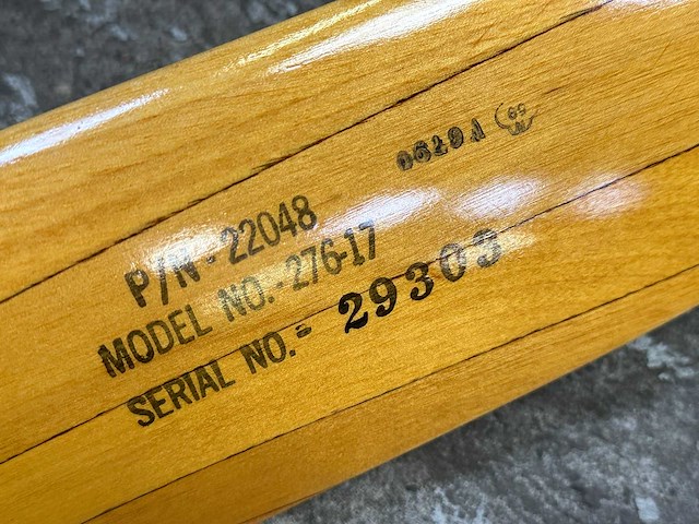 Houten vliegtuigpropeller ongebruikt - afbeelding 2 van  5