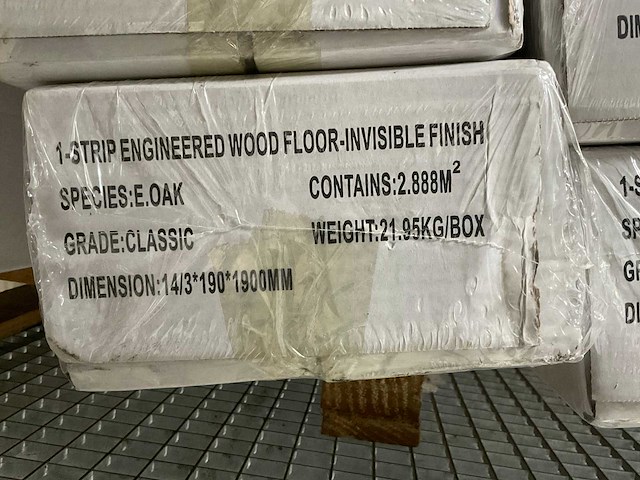 Houten vloer ca 60m2 - afbeelding 1 van  1