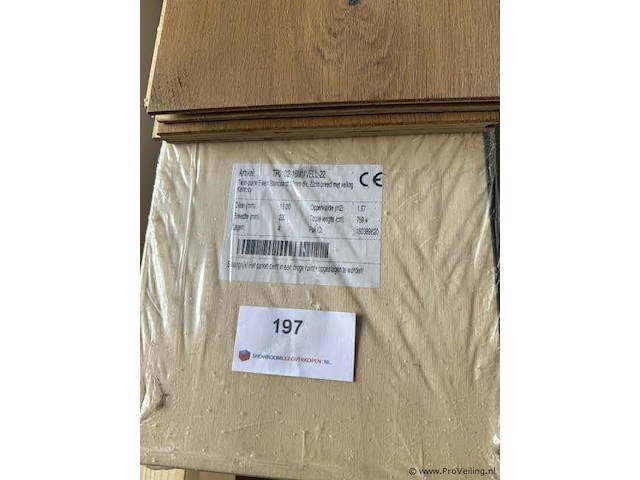 Houten vloer twin plank eiken - afbeelding 2 van  2