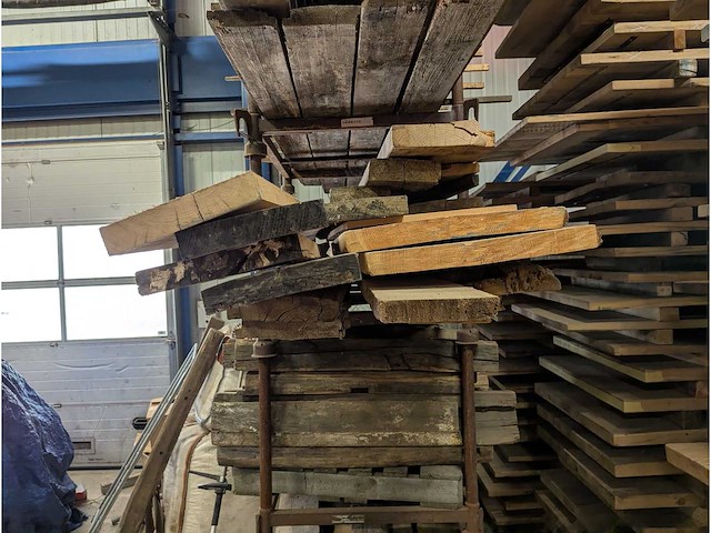 Houten vloerdelen eiken en grenen - afbeelding 3 van  3