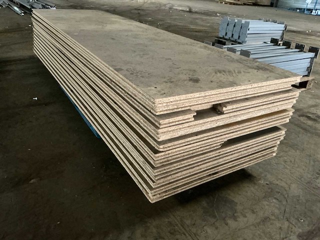 Houten vloerplaten (13x) - afbeelding 1 van  3