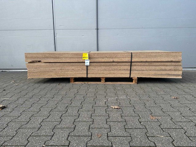 Houten vlonder - dicht 2700x1050mm (16x) - afbeelding 2 van  3