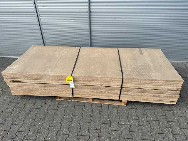 Houten vlonder - dicht 2700x1050mm (16x) - afbeelding 1 van  3