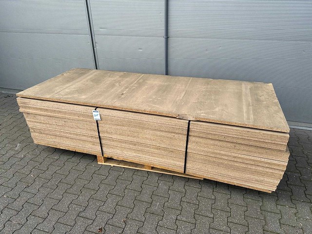 Houten vlonder - dicht 2700x1050mm (24x) - afbeelding 1 van  3