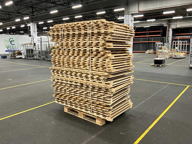 Houten vlonder - magazijnstelling - 100 cm (41x) - afbeelding 1 van  4